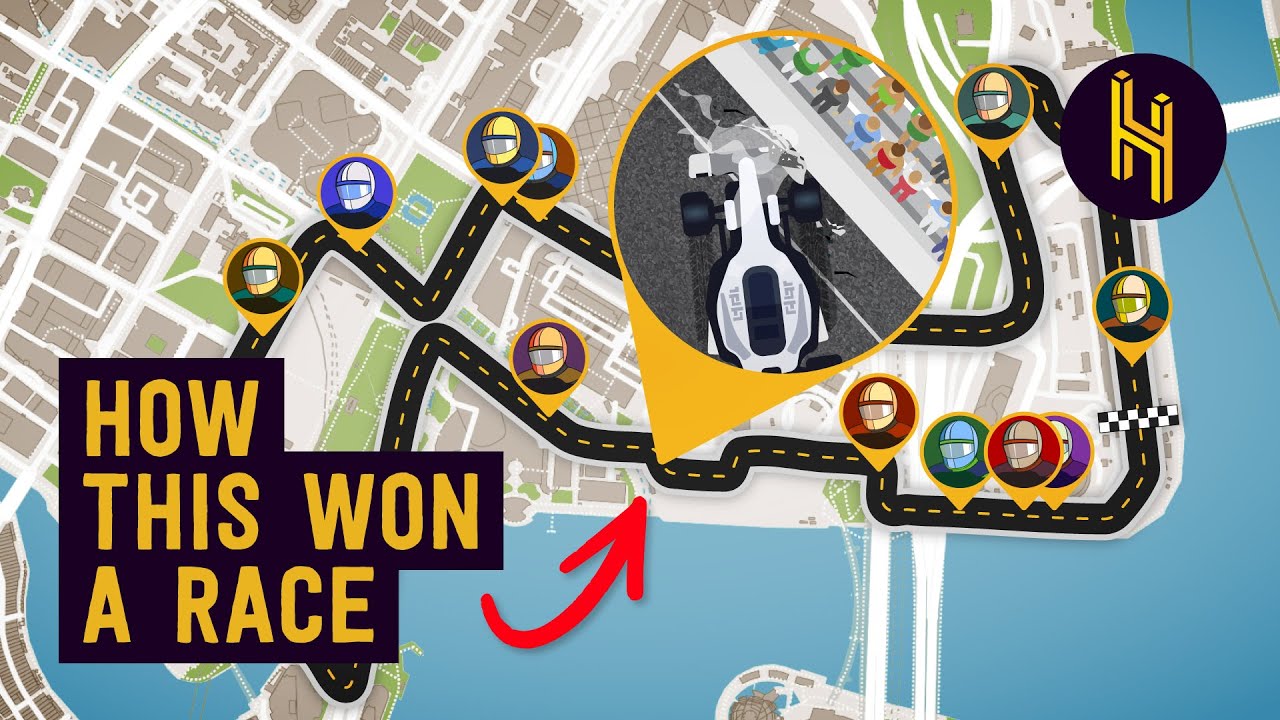 yt how renault won an f1 race by crashing a car